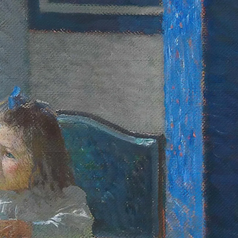 Salon Dans La Maison Sur La Hohe Warte Carl Moll