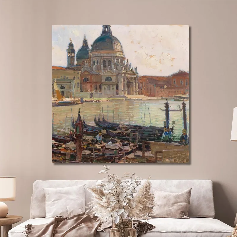 Santa Maria Della Salute Venice Carl Moll
