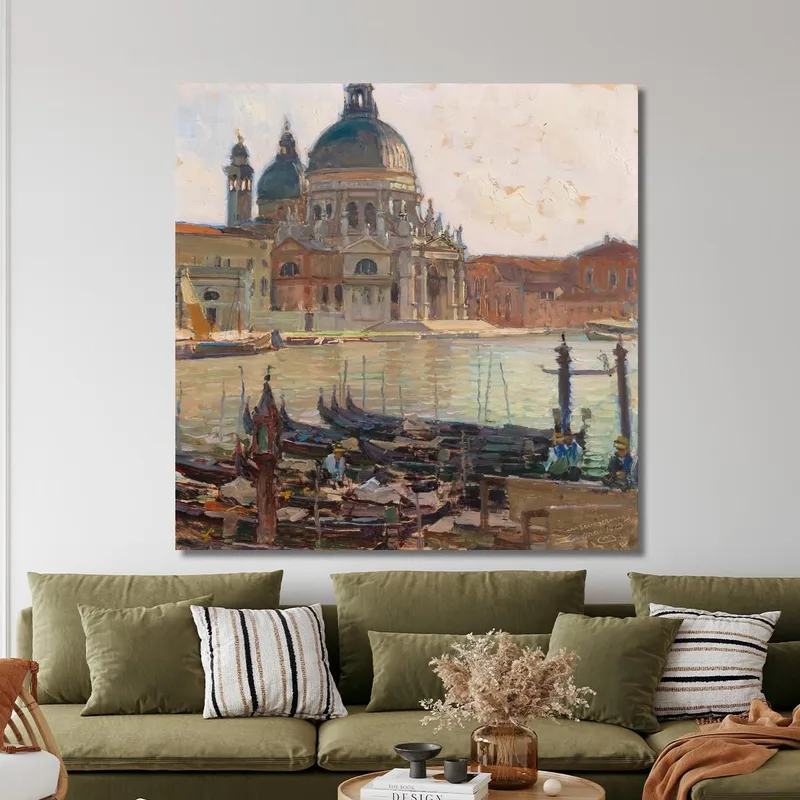 Santa Maria Della Salute Venice Carl Moll