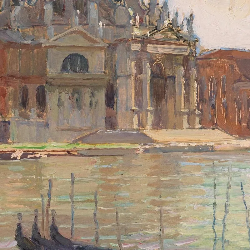 Santa Maria Della Salute Venice Carl Moll