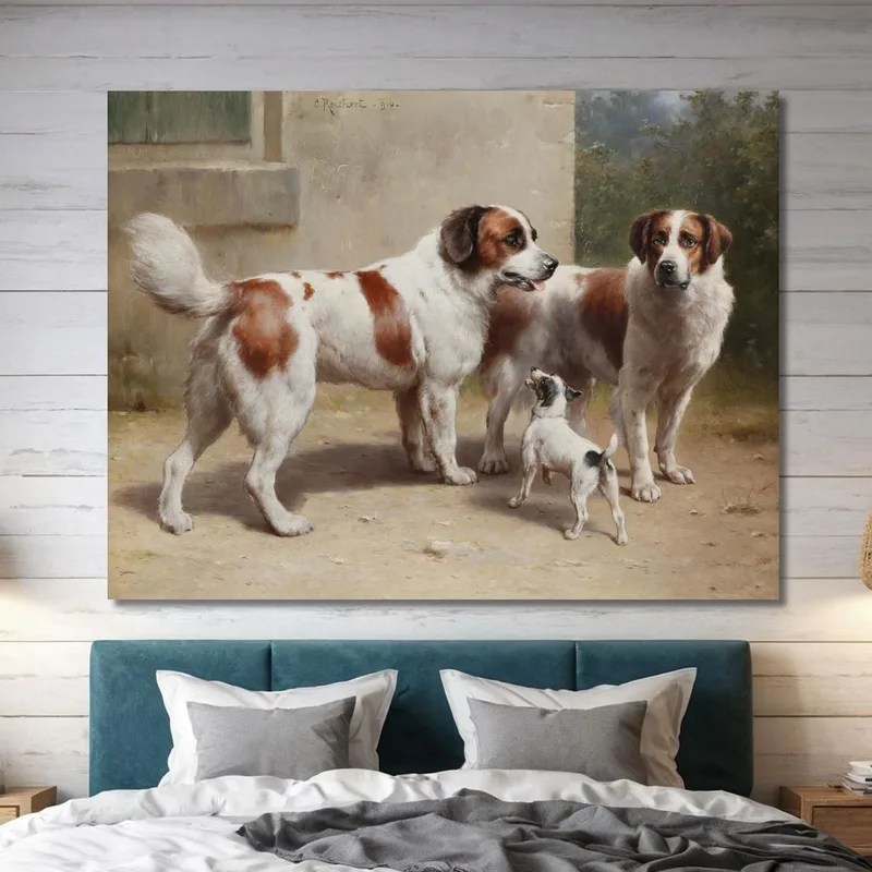Trois Chiens Carl Reichert