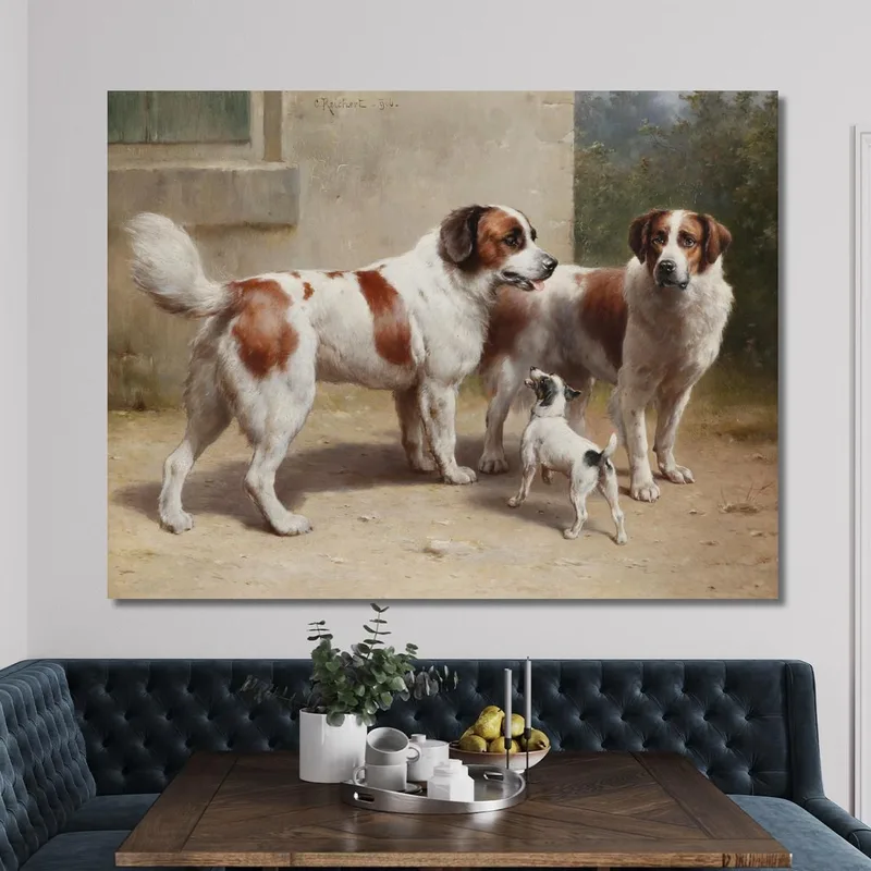 Trois Chiens Carl Reichert