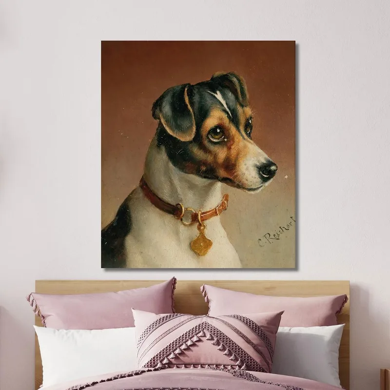 Portrait Of A Jack Russell Terrier Carl Reichert