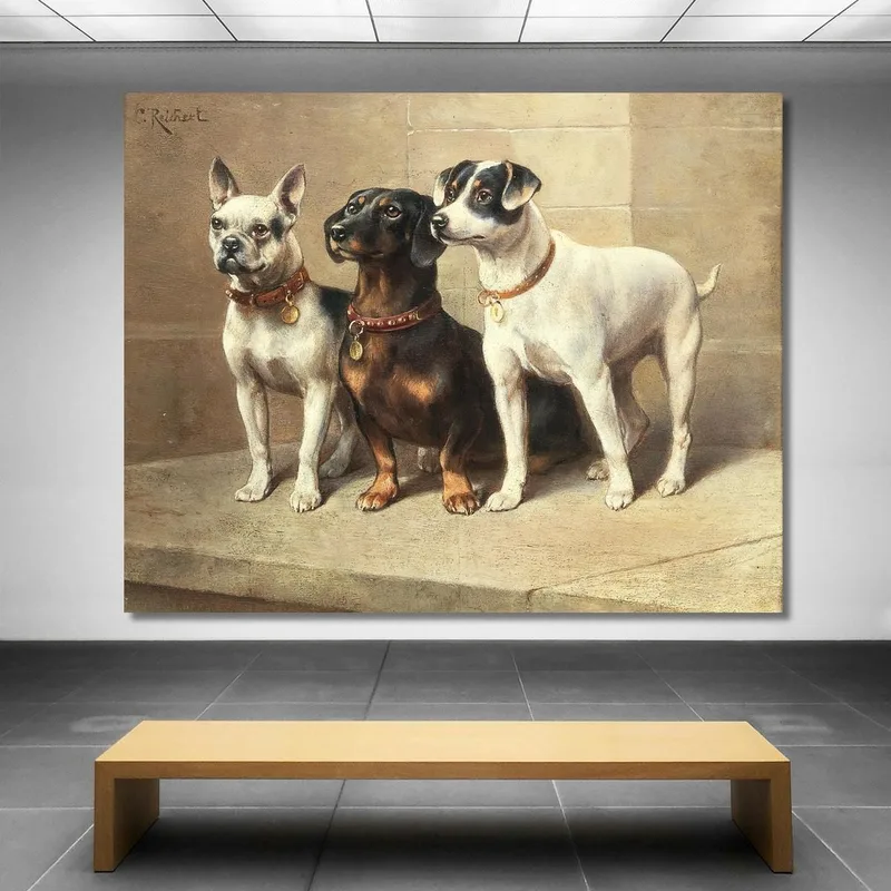 Tre Cani Vigili Carl Reichert