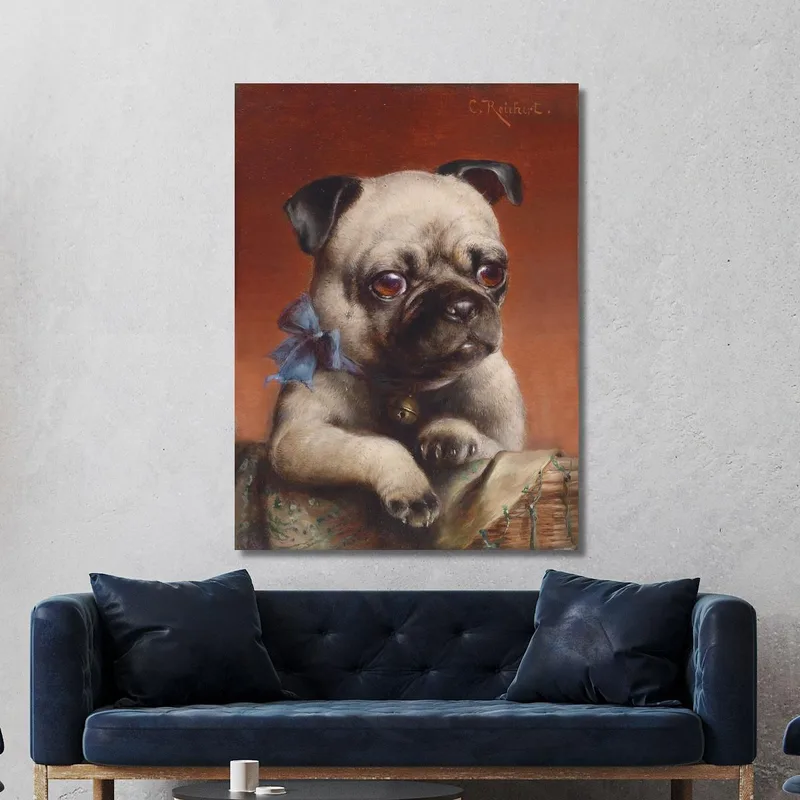 Young Pug Carl Reichert