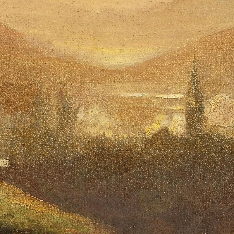 Paesaggio Montano Con Lattaia E Bambino Carl Spitzweg