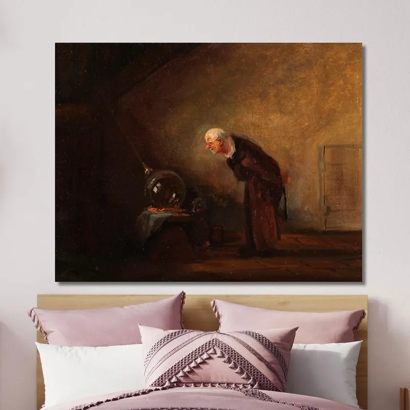 Der Alchemist Chemicus Carl Spitzweg