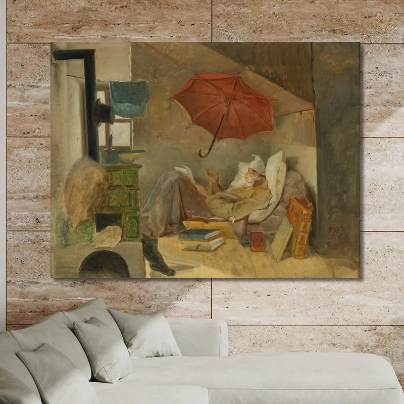 Der Arme Poet Il Povero Poeta Carl Spitzweg