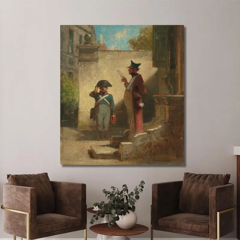 El Comandante De Campo Carl Spitzweg