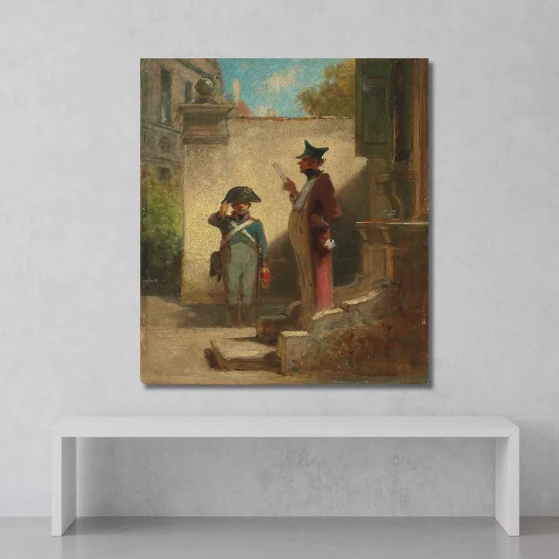 El Comandante De Campo Carl Spitzweg