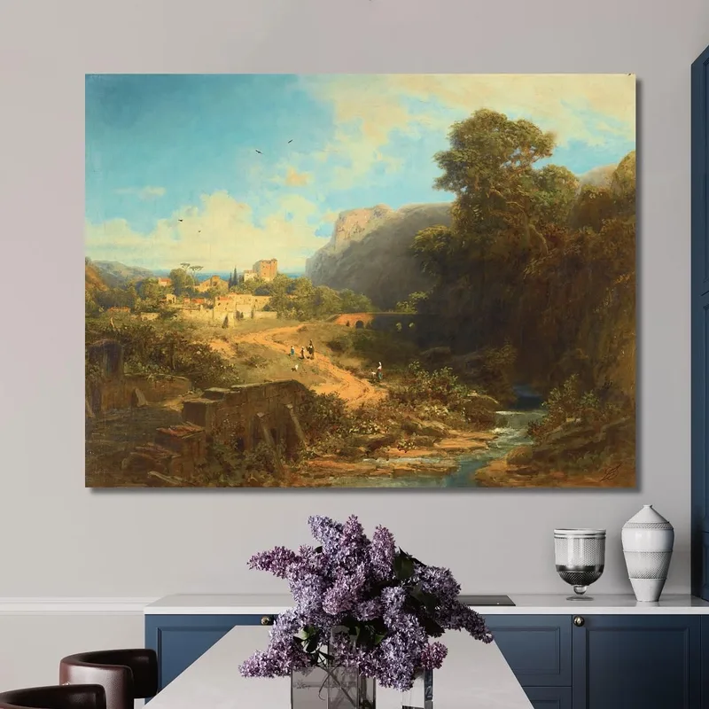 Paesaggio Italiano Paesaggio Italiano Carl Spitzweg