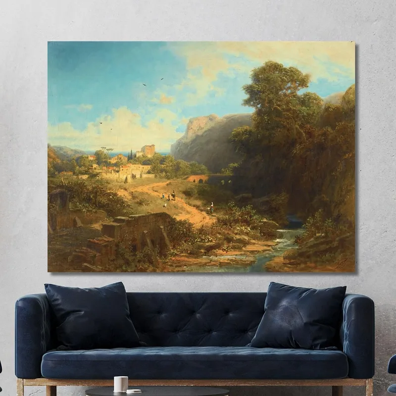 Paesaggio Italiano Paesaggio Italiano Carl Spitzweg