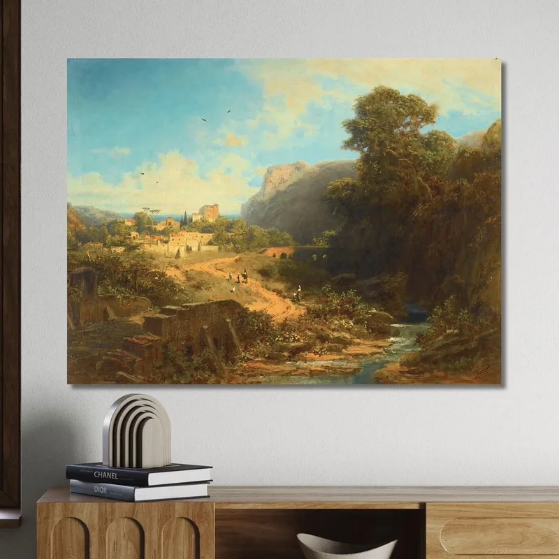 Paesaggio Italiano Paesaggio Italiano Carl Spitzweg