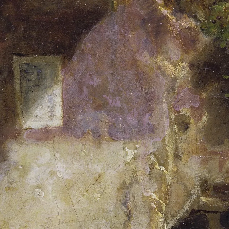 L'Ermite Devant Sa Retraite Carl Spitzweg