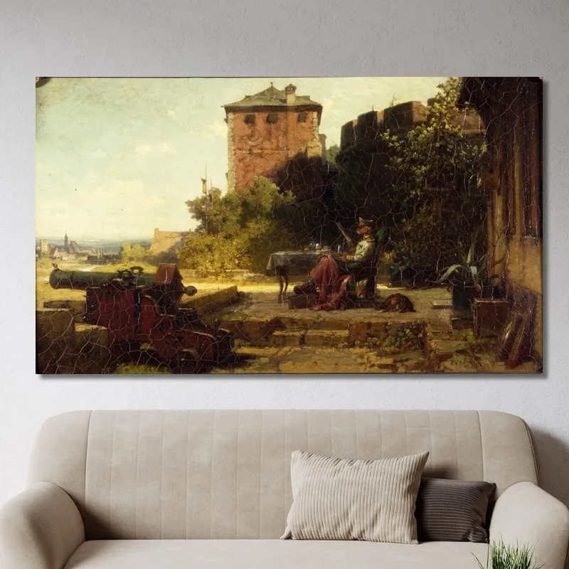 El Antiguo Comandante De La Fortaleza Carl Spitzweg