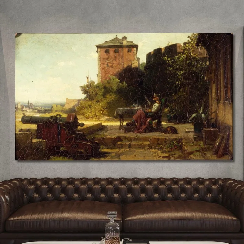 El Antiguo Comandante De La Fortaleza Carl Spitzweg