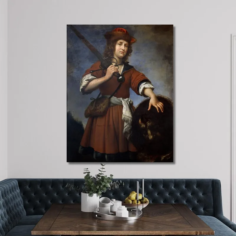 David Mit Dem Kopf Von Goliath Carlo Dolci