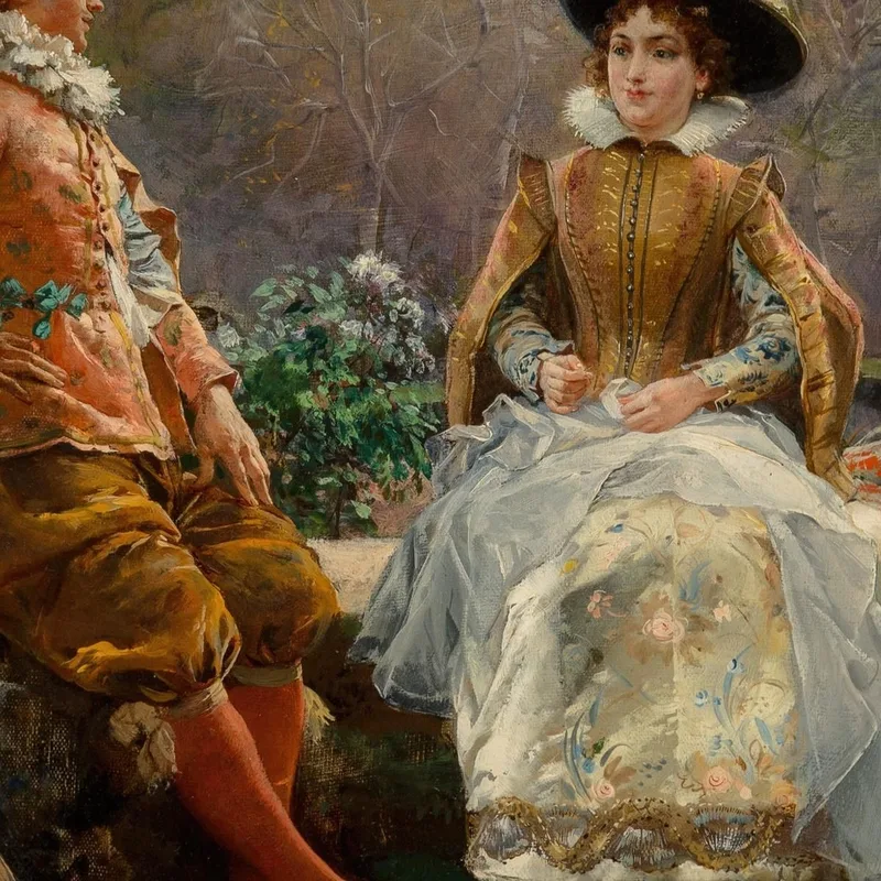 Música En El Jardín Cesare Auguste Detti
