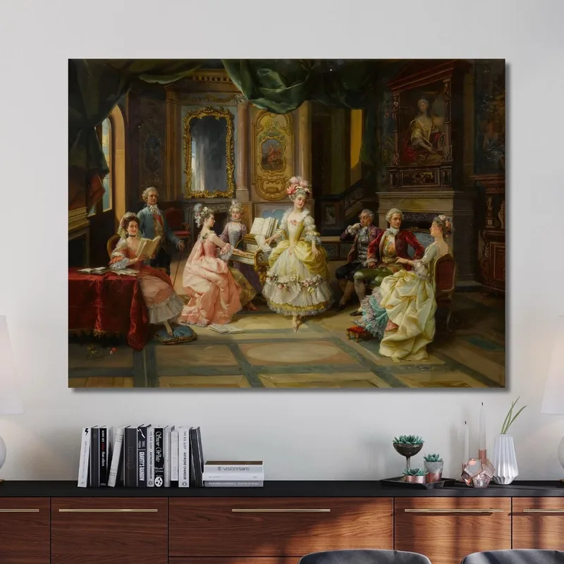 Music In The Parlor Cesare Auguste Detti