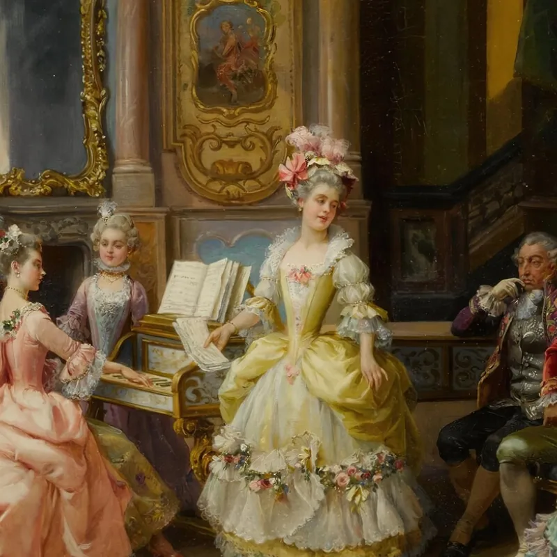 Music In The Parlor Cesare Auguste Detti