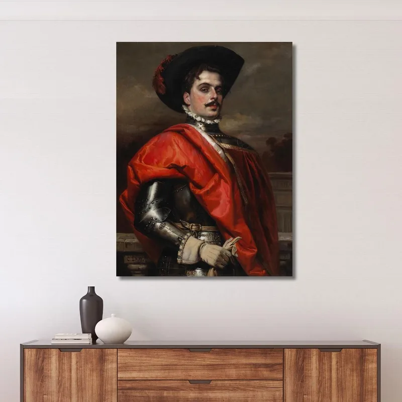 The Proud Cavalier Cesare Auguste Detti