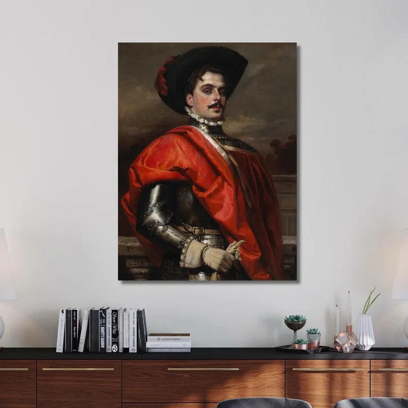 The Proud Cavalier Cesare Auguste Detti