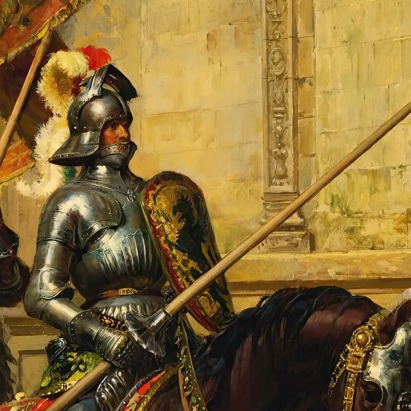 To The Joust Cesare Auguste Detti