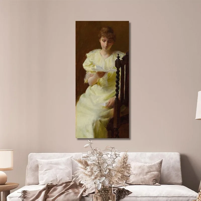 Signora In Giallo Charles Courtney Curran