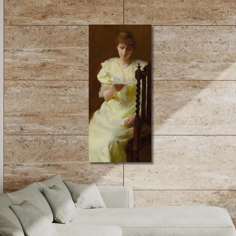 Signora In Giallo Charles Courtney Curran