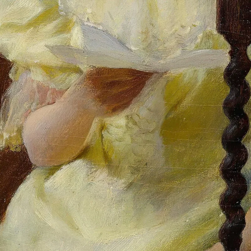 Signora In Giallo Charles Courtney Curran