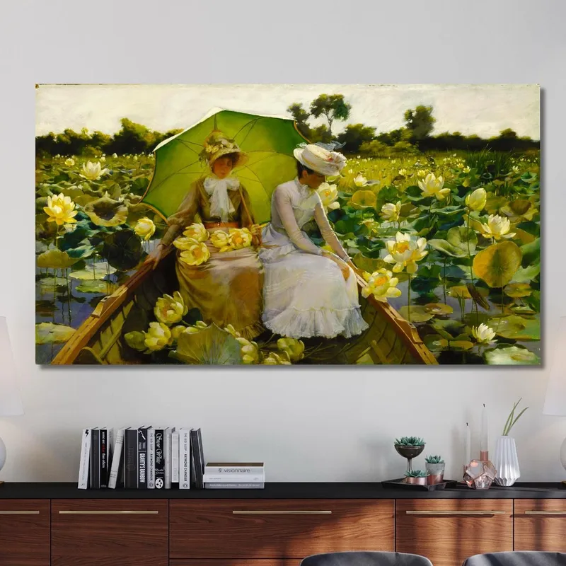Gigli Di Loto Charles Courtney Curran