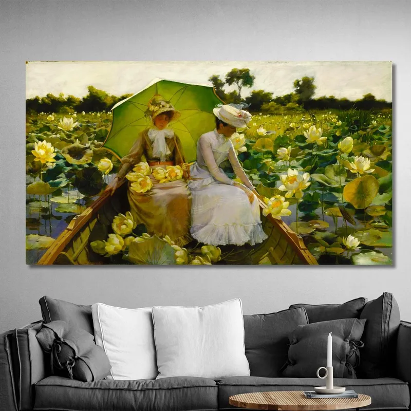 Gigli Di Loto Charles Courtney Curran