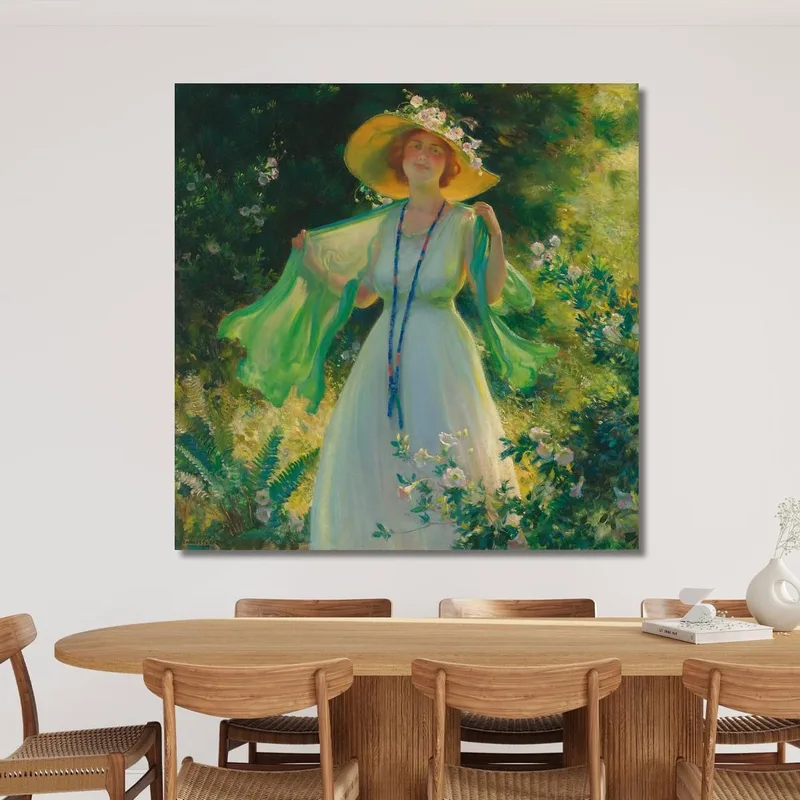 Sentiero Dei Fiori Charles Courtney Curran