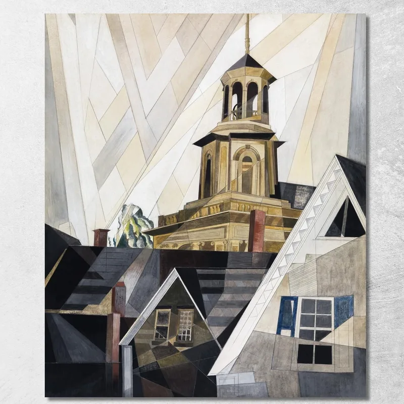 Nach Sir Christopher Wren Charles Demuth drucken auf leinwand
