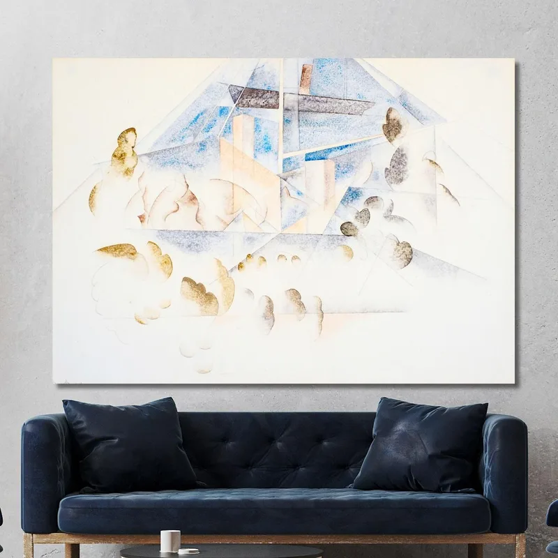 Bermuda-Masten Und Laub Charles Demuth