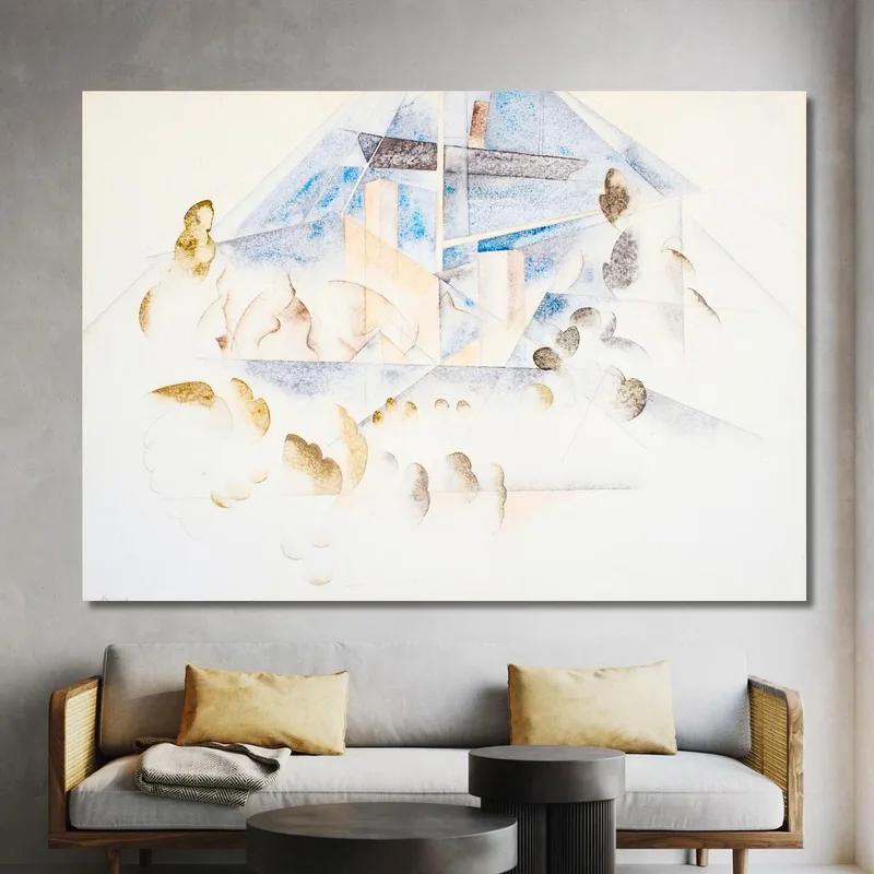 Bermuda-Masten Und Laub Charles Demuth