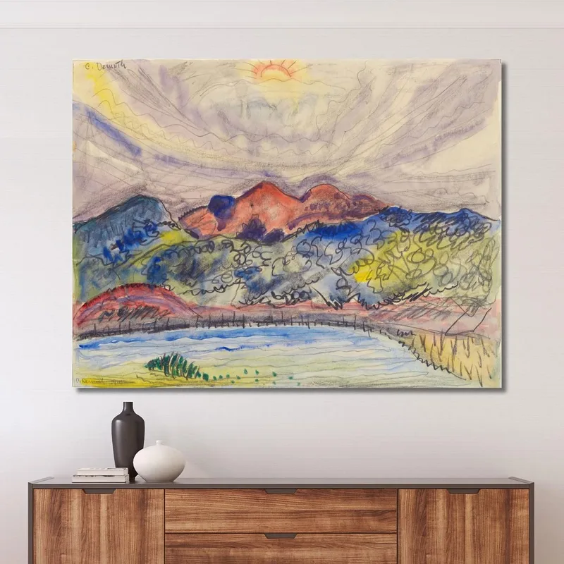 Frühe Landschaft Charles Demuth
