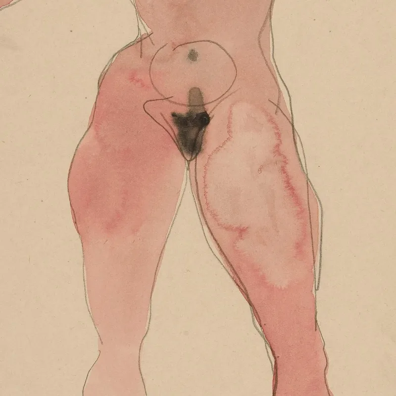 Weiblicher Akt 2 Charles Demuth