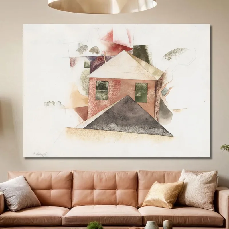 Häuser Mit Rot Charles Demuth