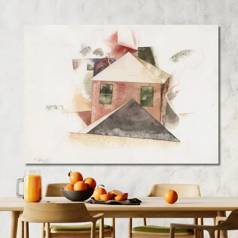 Häuser Mit Rot Charles Demuth