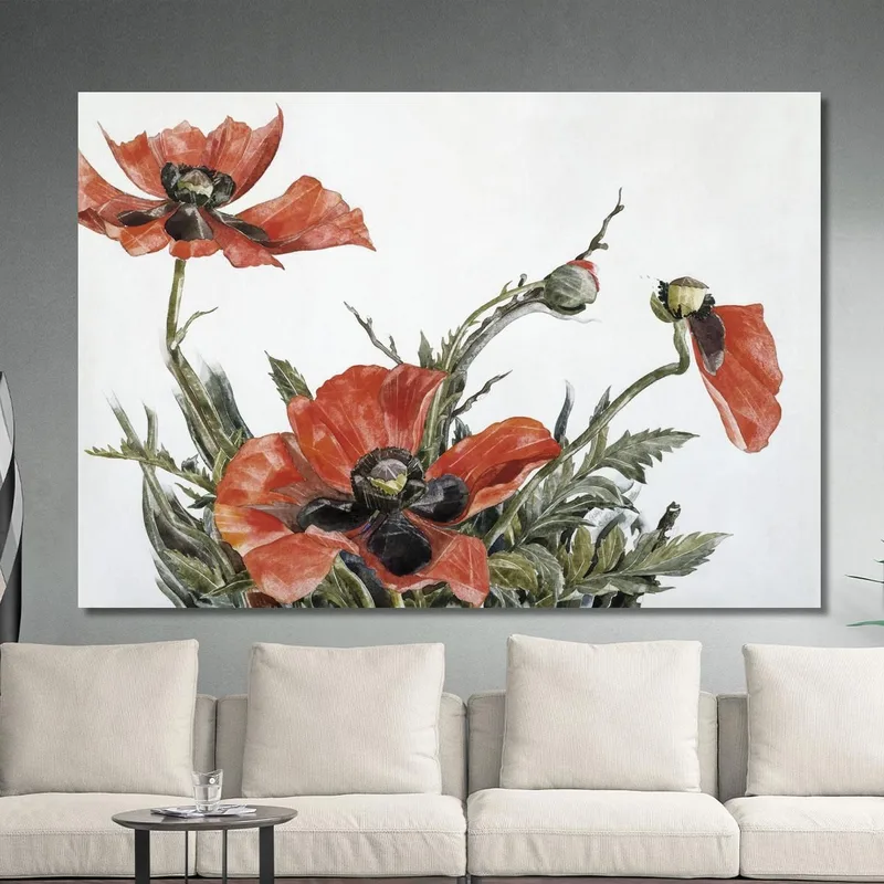 Rote Mohnblumen Charles Demuth
