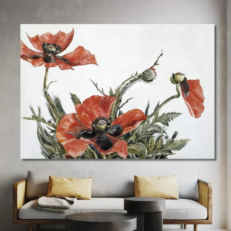 Rote Mohnblumen Charles Demuth