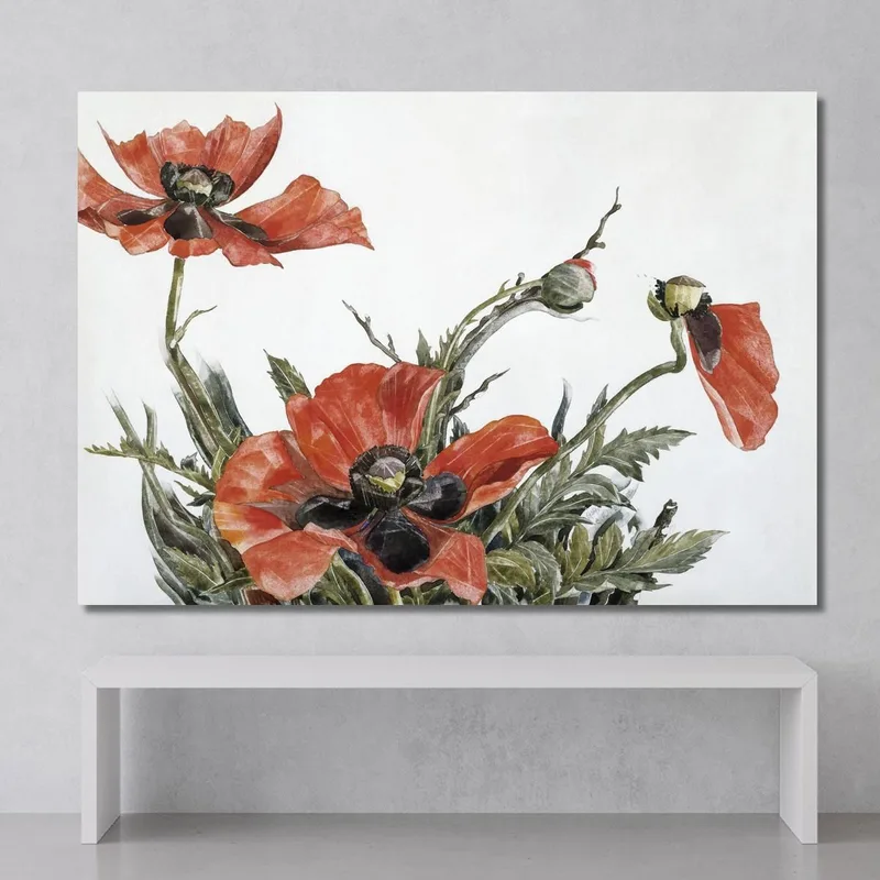Rote Mohnblumen Charles Demuth