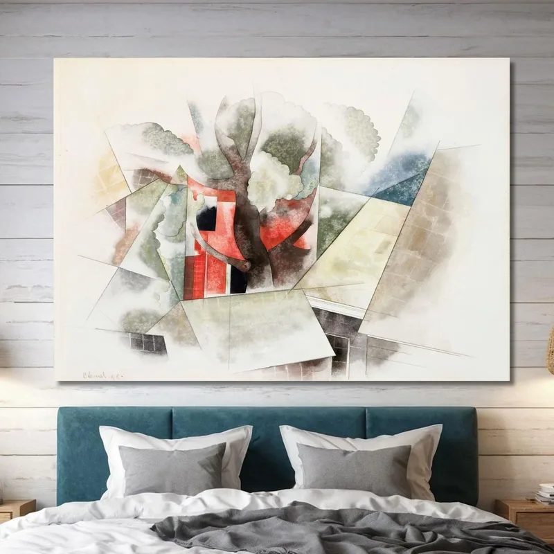 Tetti E Fantasia Charles Demuth