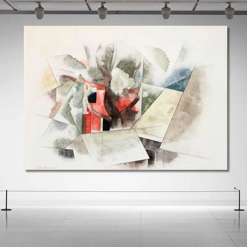 Tetti E Fantasia Charles Demuth
