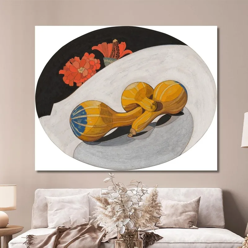 Kürbis Und Zinnien Charles Demuth