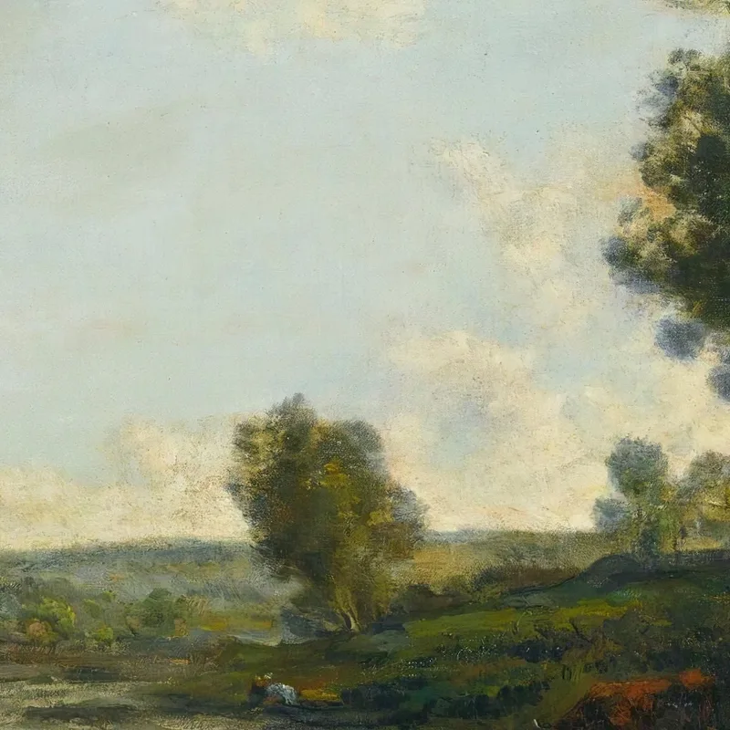 Ufer Der Oise Charles François Daubigny