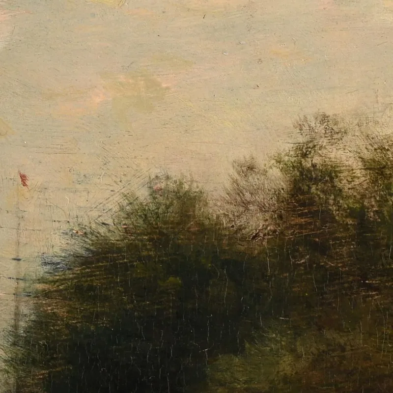 Banks Of The Oise Charles François Daubigny
