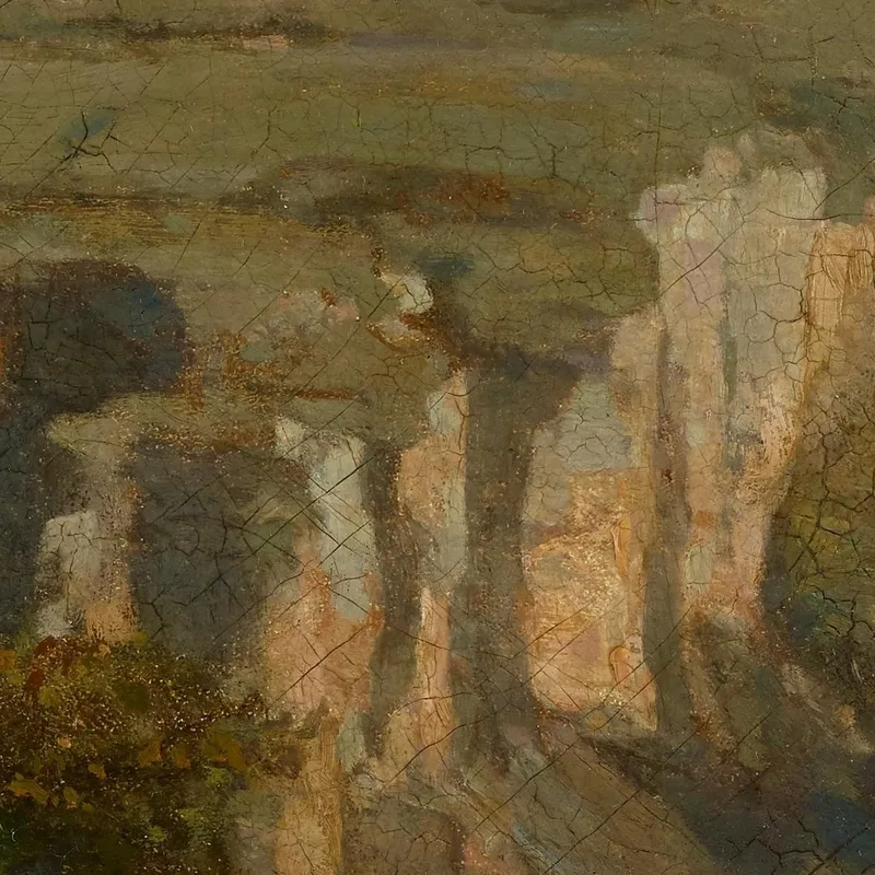 Landscape Near Crémieu Charles François Daubigny