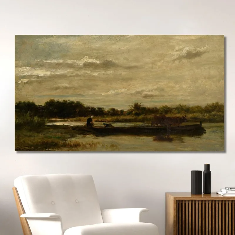 Il Traghetto Charles François Daubigny